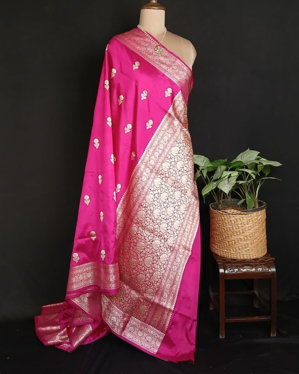 Banarasi Kadua Katan Silk Saree – (BANA1088) - Image 8