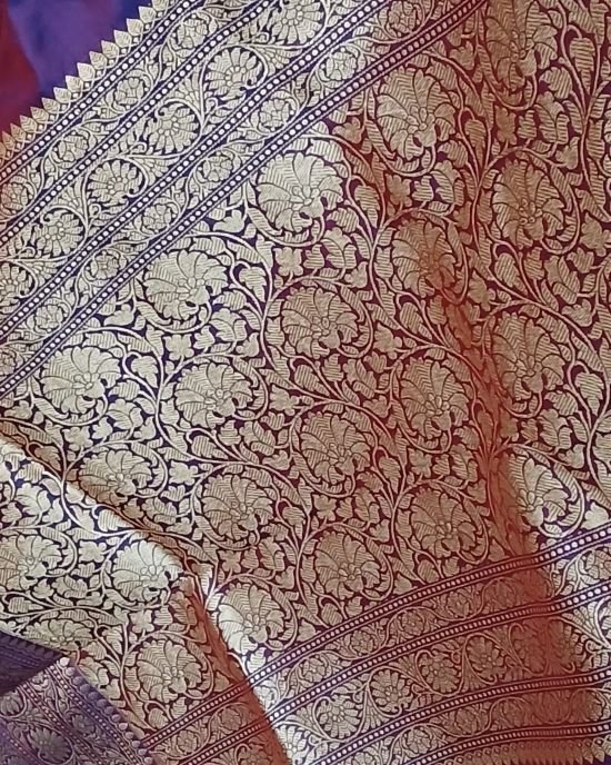 Banarasi Kadua Katan Silk Saree – (BANA1095) - Image 4