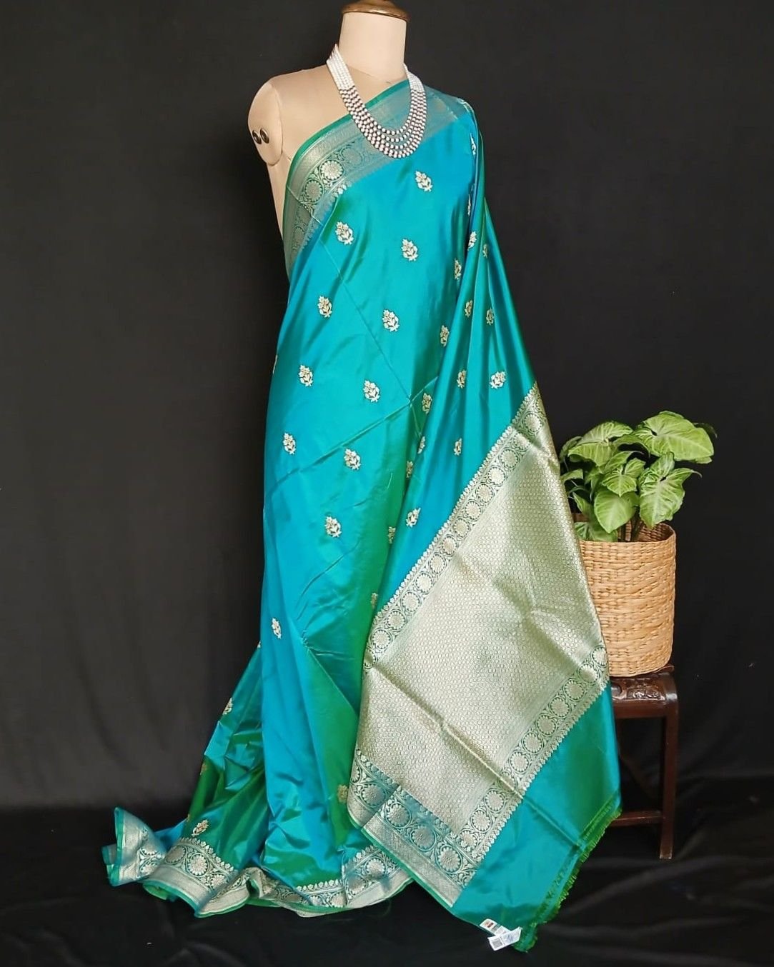 Banarasi Kadua Katan Silk Saree – (BANA1096)