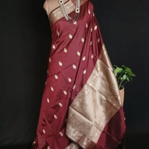 Banarasi Kadua Katan Silk Saree – (BANA1079)