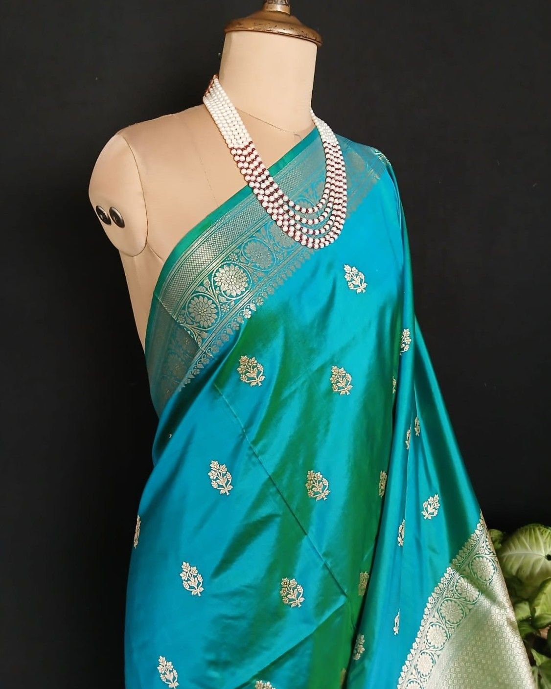 Banarasi Kadua Katan Silk Saree – (BANA1096) - Image 2