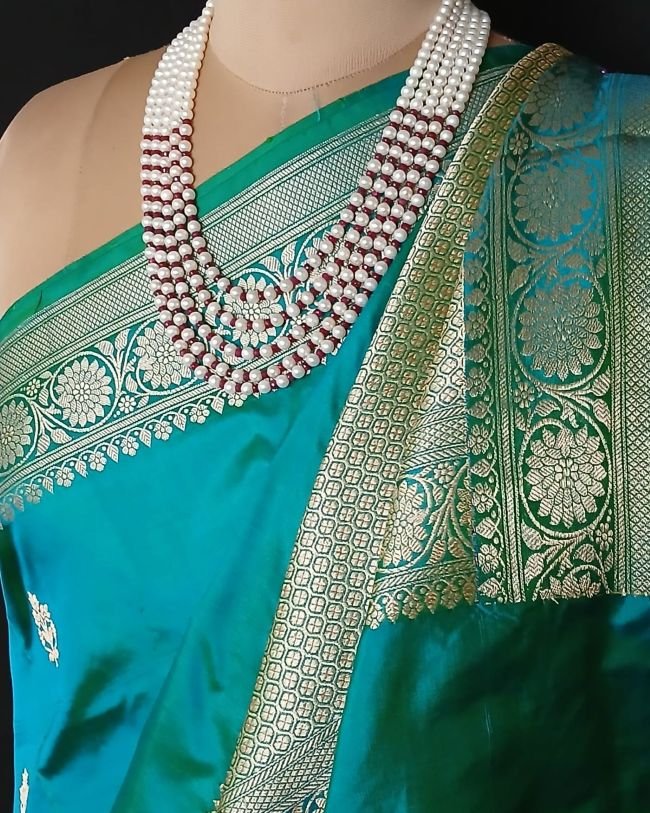 Banarasi Kadua Katan Silk Saree – (BANA1096) - Image 6