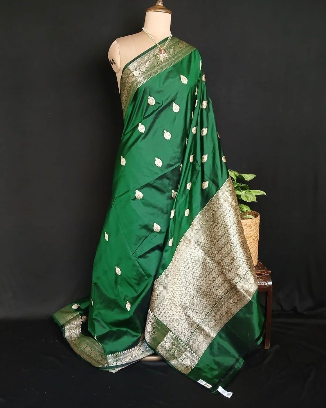 Banarasi Kadua Katan Silk Saree – (BANA1089)