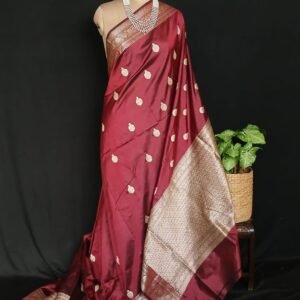 Banarasi Kadua Katan Silk Saree – (BANA1092)