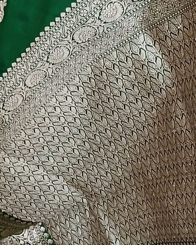 Banarasi Kadua Katan Silk Saree – (BANA1089) - Image 4