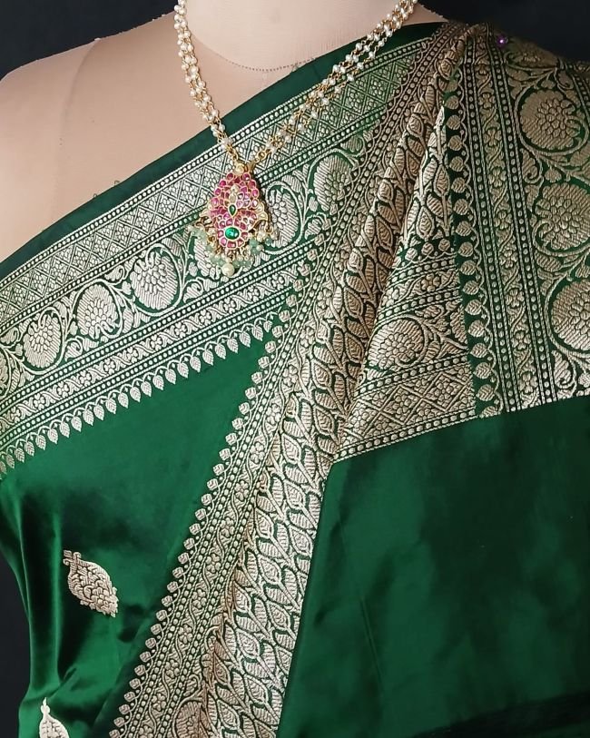 Banarasi Kadua Katan Silk Saree – (BANA1089) - Image 6