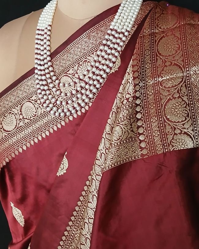 Banarasi Kadua Katan Silk Saree – (BANA1092) - Image 6