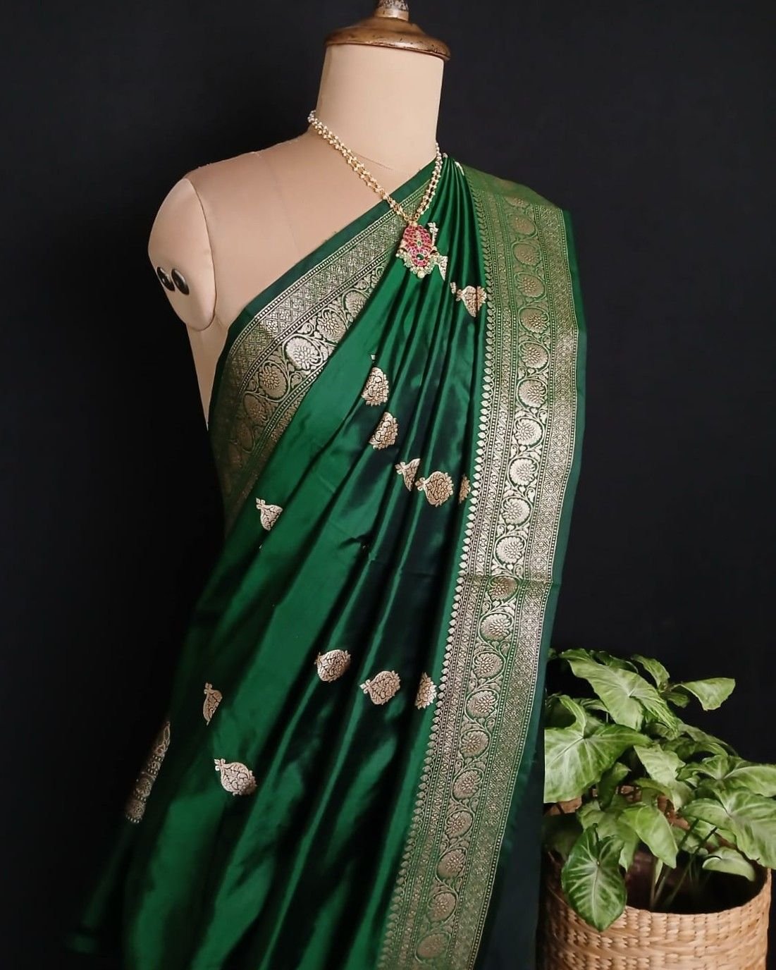 Banarasi Kadua Katan Silk Saree – (BANA1089) - Image 7
