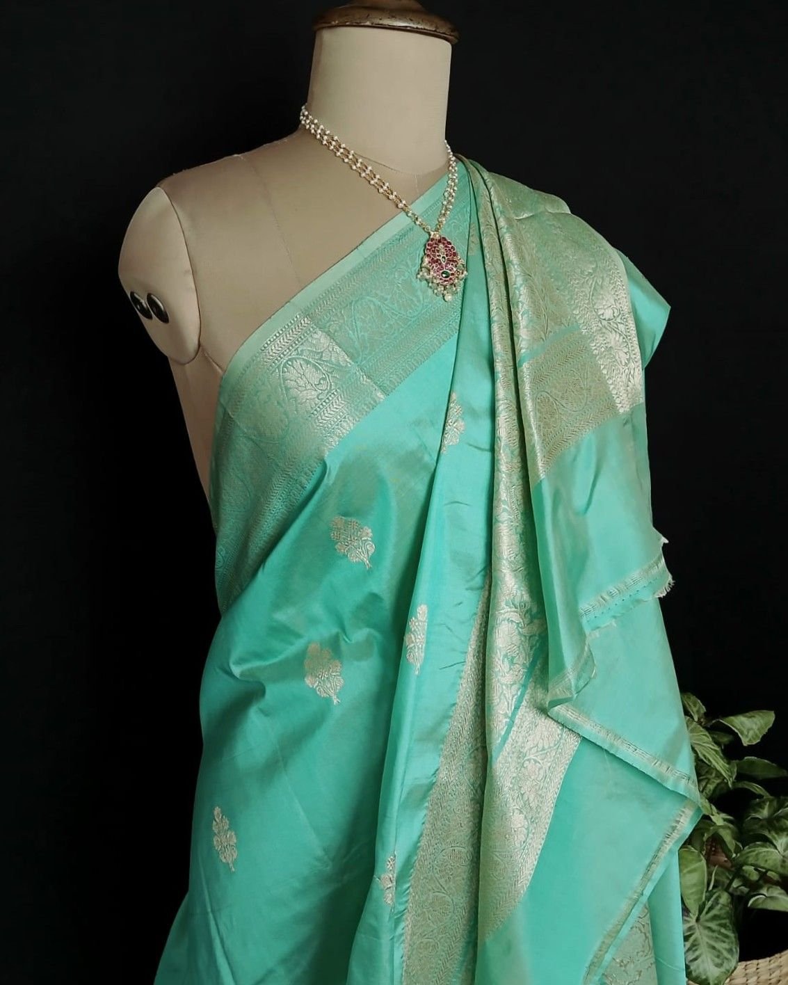 Banarasi Kadua Katan Silk Saree – (BANA1091) - Image 3