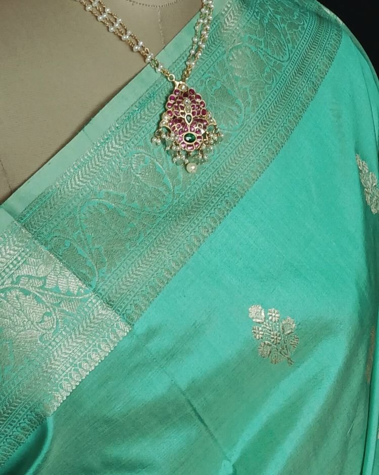 Banarasi Kadua Katan Silk Saree – (BANA1091) - Image 4