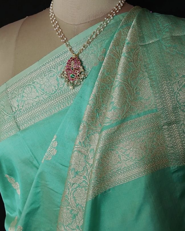 Banarasi Kadua Katan Silk Saree – (BANA1091) - Image 5