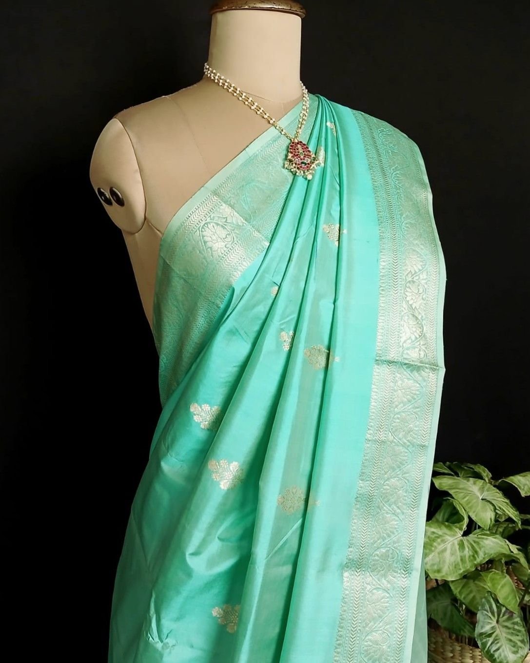 Banarasi Kadua Katan Silk Saree – (BANA1091) - Image 6