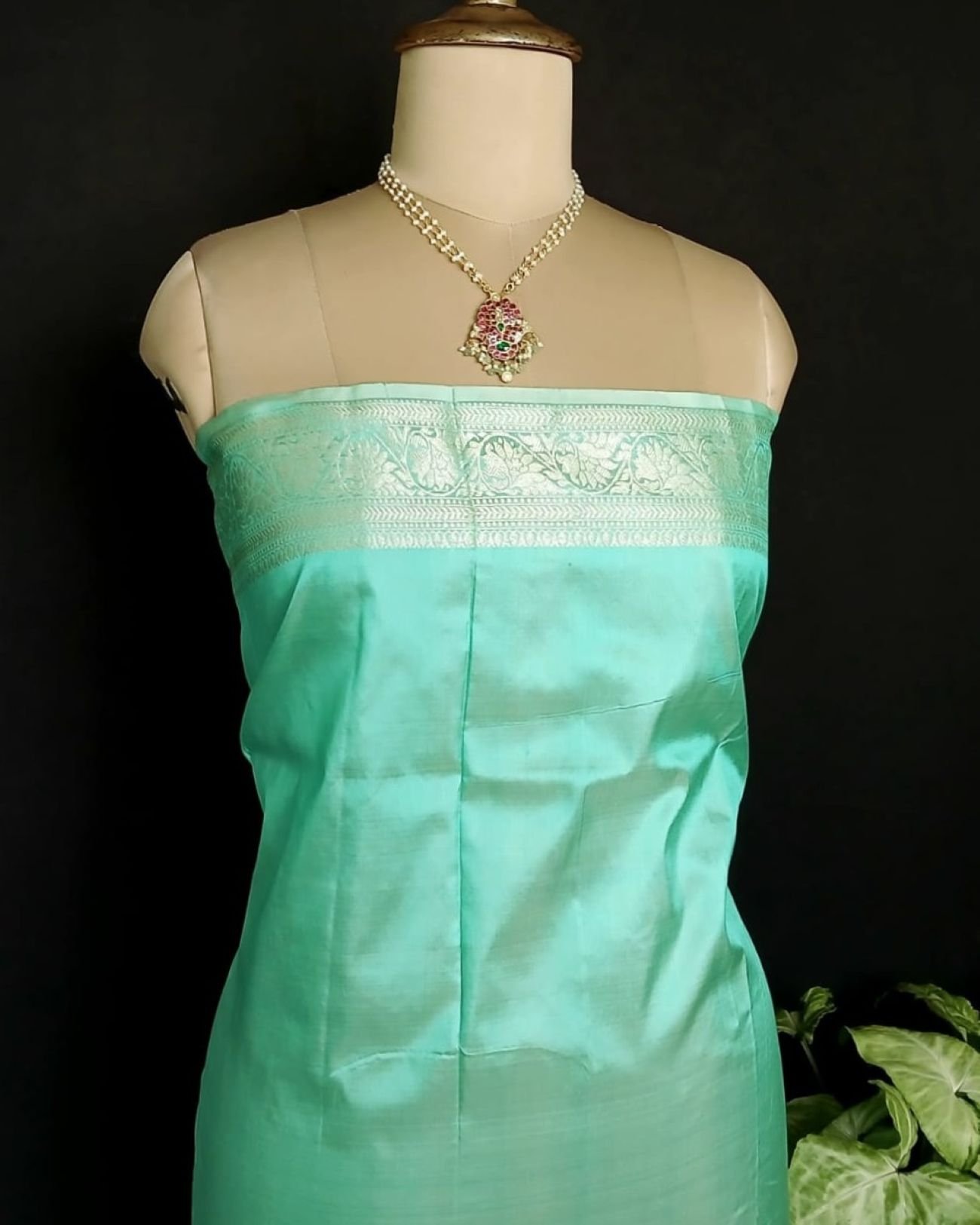 Banarasi Kadua Katan Silk Saree – (BANA1091) - Image 10