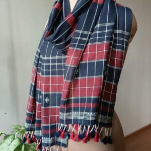 Bhujodi Stole in Fine Cotton – (BSFC0003)