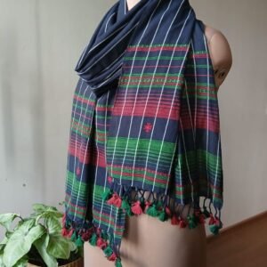 Bhujodi Stole in Fine Cotton – (BSFC0005)