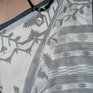 Soft Cotton Jamdani Handweave from Phulia – (JCHS1004)