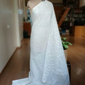 Soft Cotton Jamdani Handweave from Phulia  – (JCHS1006)