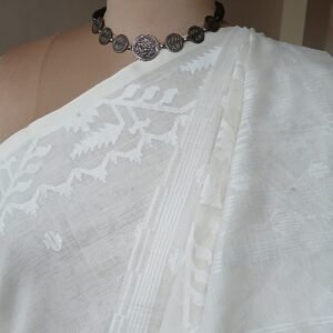 Soft Cotton Jamdani Handweave from Phulia  – (JCHS1006)