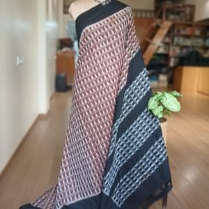 Single Ikat saree from Koyyalagudem - (SISK0005)