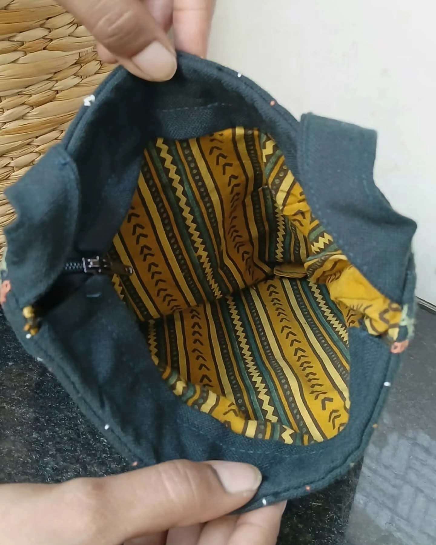 Dhebariya Rabari Embroidered Sling Bag - (DREB0001) - Image 3