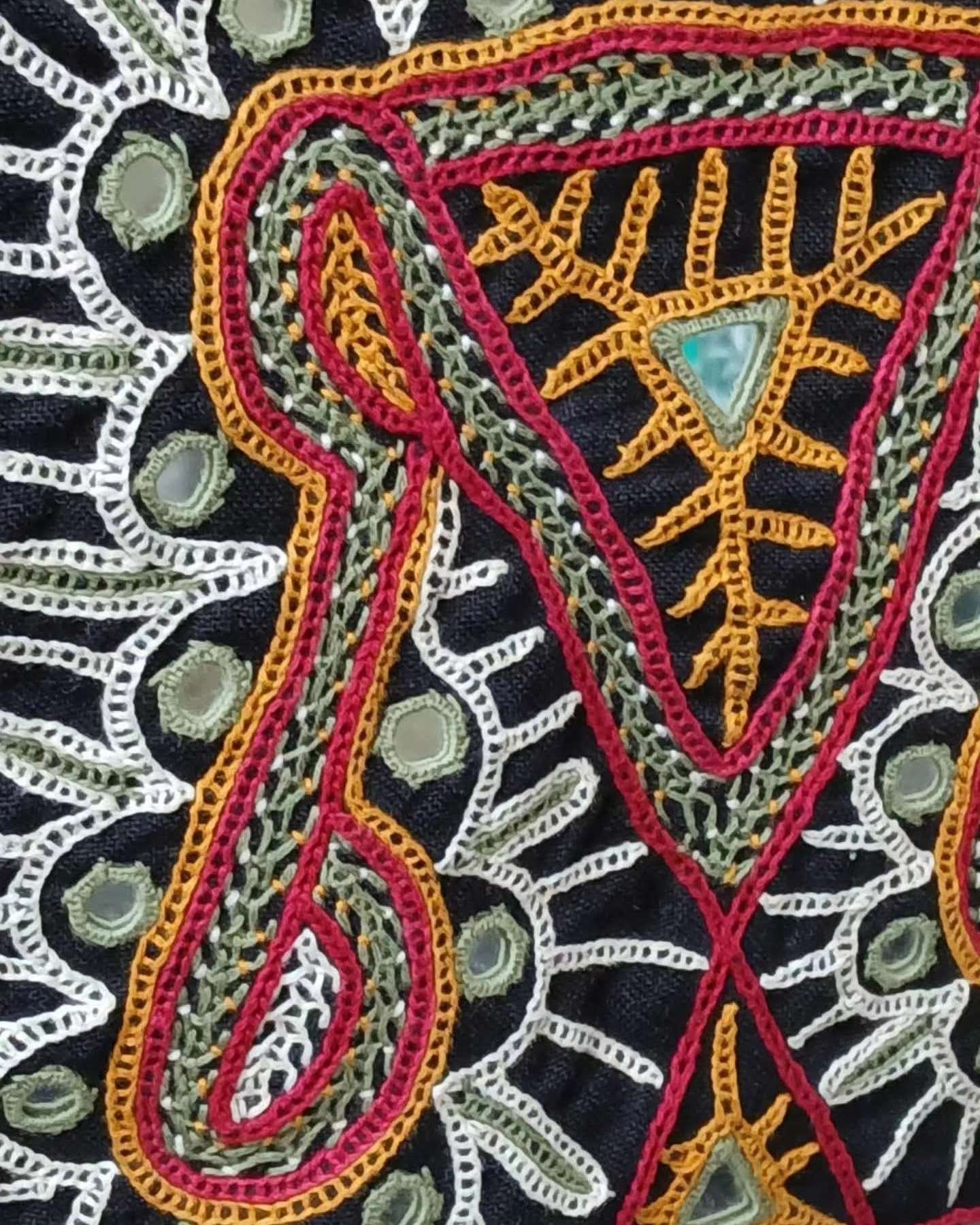 Dhebariya Rabari Embroidered Sling Bag – (DREB0002) - Image 2