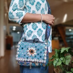 Kutchi Meghwal Small Bag/Purse - (KMSB0003)