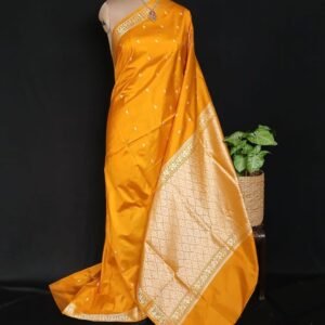 Banarasi No Zari Katan Silk Saree – (NZSS0027)