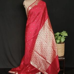 Banarasi No Zari Katan Silk Saree – (NZSS0025)