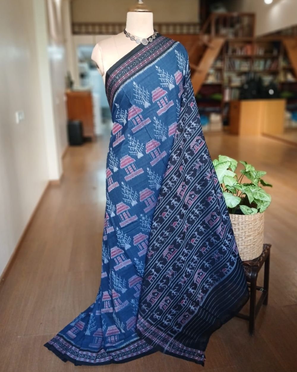 Nuapatna Single Ikat Saree - (NSIS0016)
