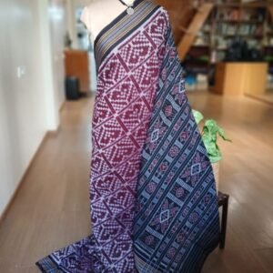 Nuapatna Single Ikat Saree - (NSIS0015)