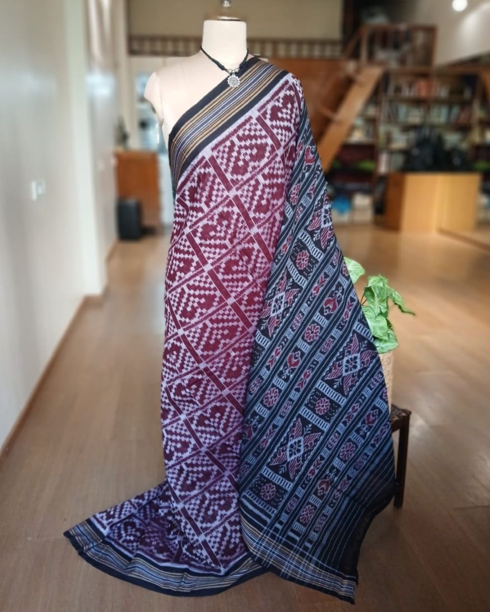 Nuapatna Single Ikat Saree - (NSIS0015)