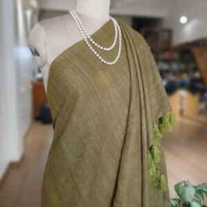 Tussar-Ghicha Silk Saree – (TGDS1012)