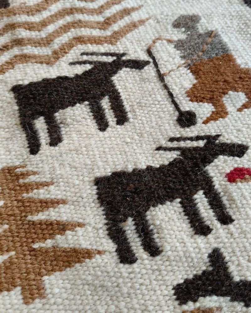 Kharad Dhurrie from Kutch with Desert Lifestyle Storytelling - (KDKM0002) - Image 6