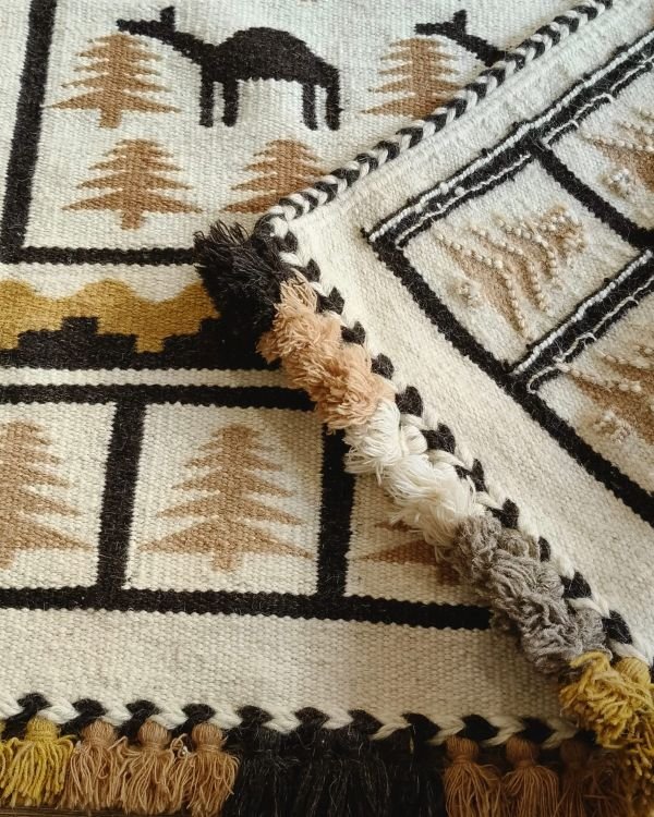 Kharad Dhurrie from Kutch with Desert Lifestyle Storytelling - (KDKM0002) - Image 7