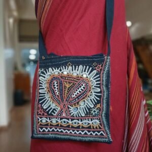 Dhebariya Rabari Embroidered Sling Bag – (DREB0004)