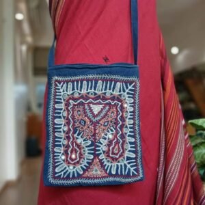 Dhebariya Rabari Embroidered Sling Bag – (DREB0006)
