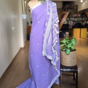 Bhujodi Saree handwoven in Kala Cotton – (BHUJ1044)
