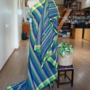 Bhujodi Saree handwoven in Kala Cotton – (BHUJ1038)