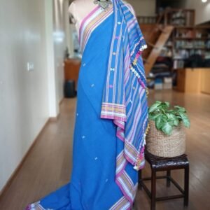 Bhujodi Saree handwoven in Kala Cotton – (BHUJ1043)