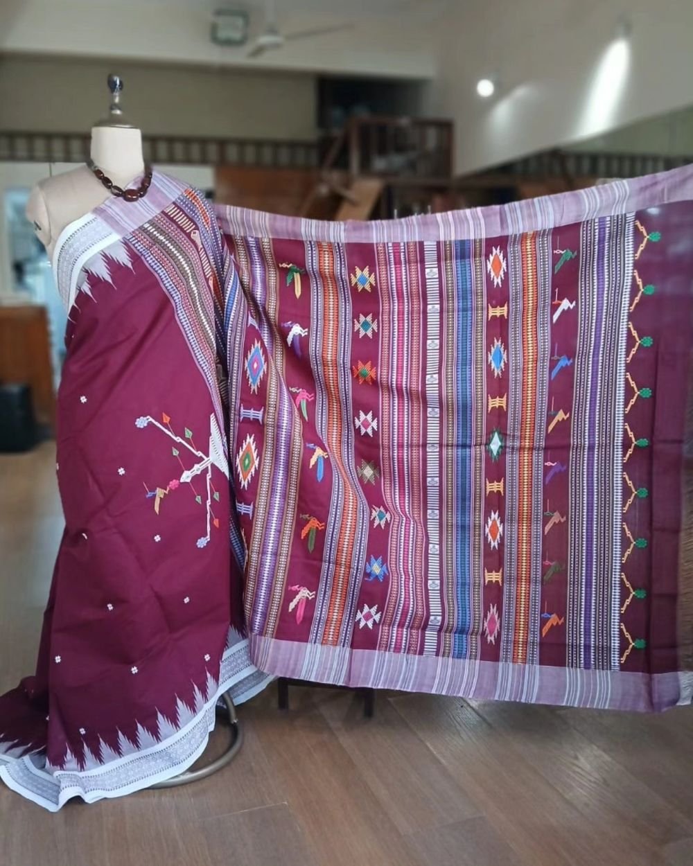 Ganjam Bomkai Saree - (GBSE0002) - Image 2