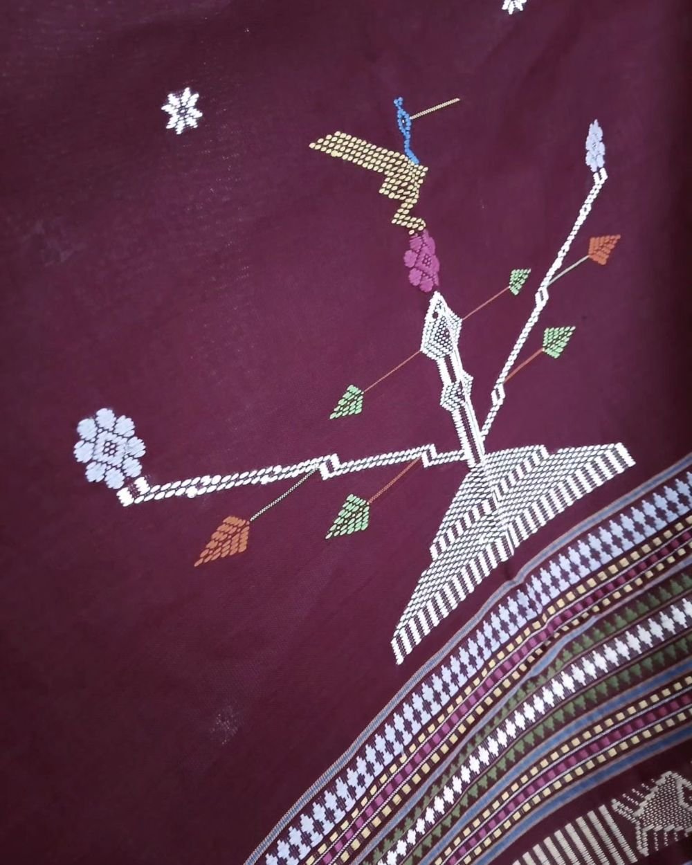 Ganjam Bomkai Saree - (GBSE0002) - Image 5