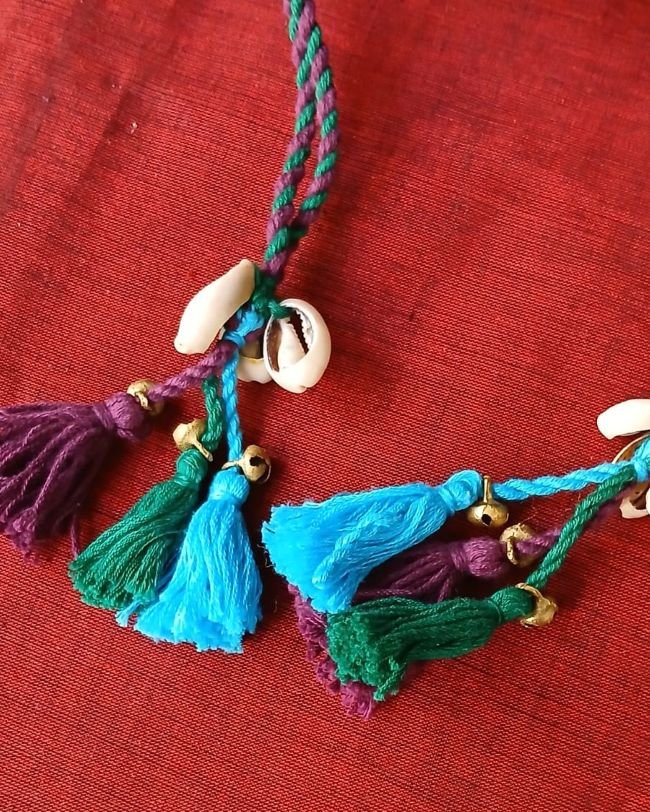 Patchwork Embroidered Drawstring Bag - (PEDB0017) - Image 5