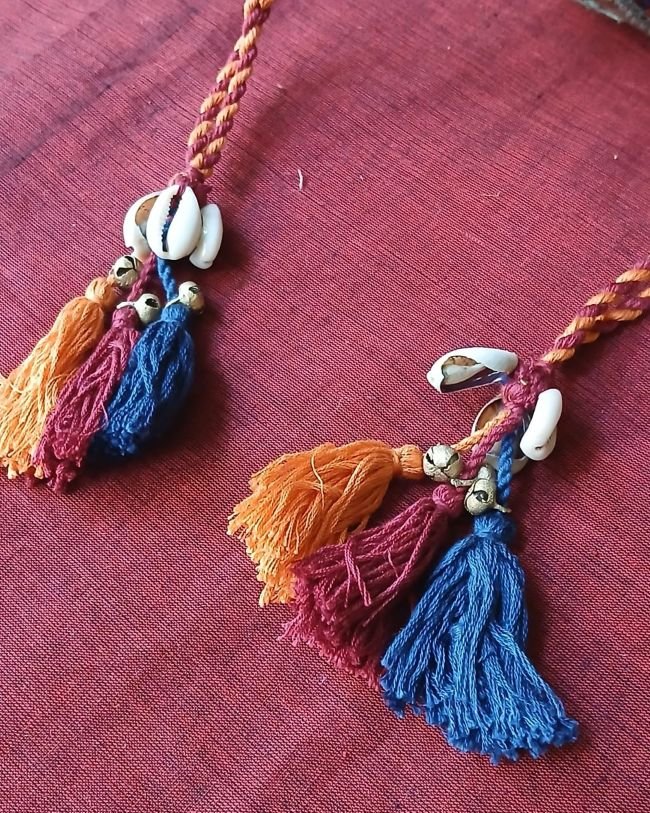 Patchwork Embroidered Drawstring Bag - (PEDB0009) - Image 5