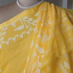 Soft Cotton Jamdani Handweave from Phulia  – (JCHS1009)