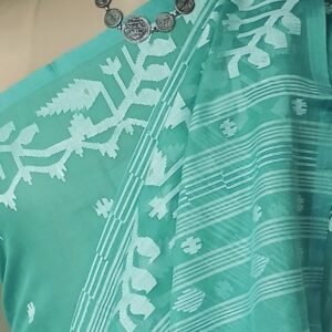 Soft Cotton Jamdani Handweave from Phulia  – (JCHS1017)