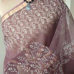 Kota Doria Cotton Saree – (KDCS1056)