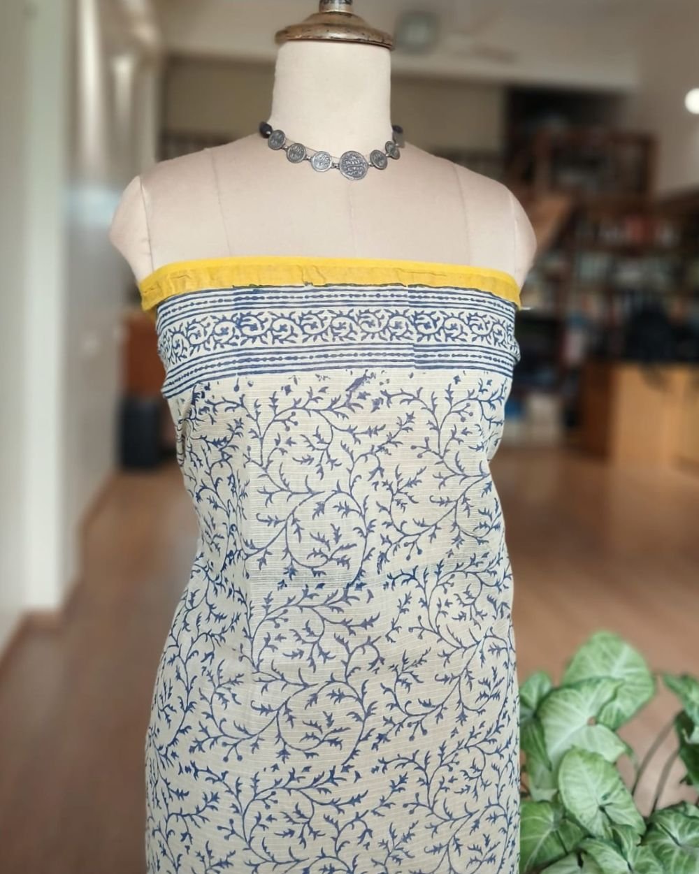 Kota Doria Cotton Saree – (KDCS1053) - Image 4