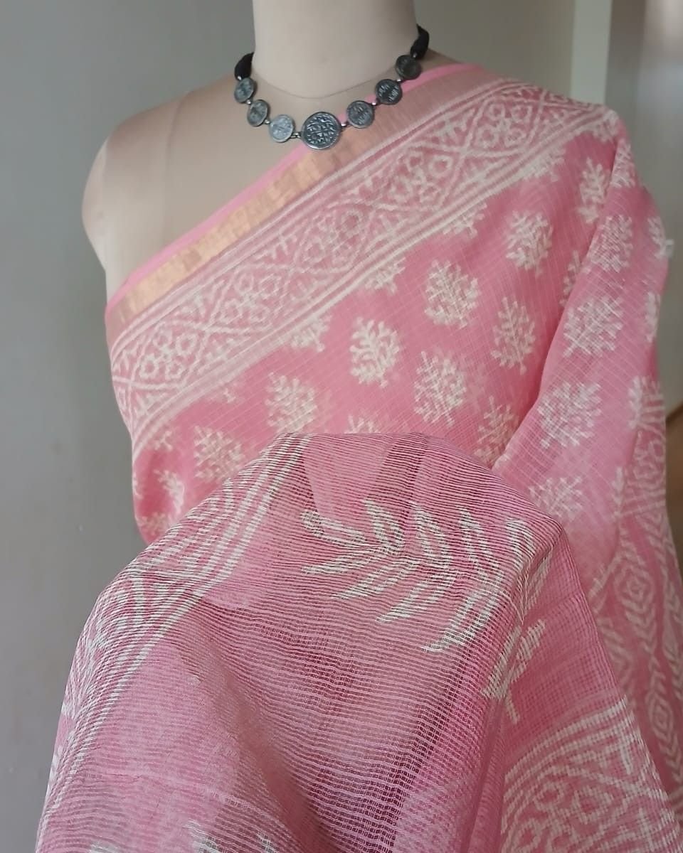 Kota Doria Cotton Saree – (KDCS1044)
