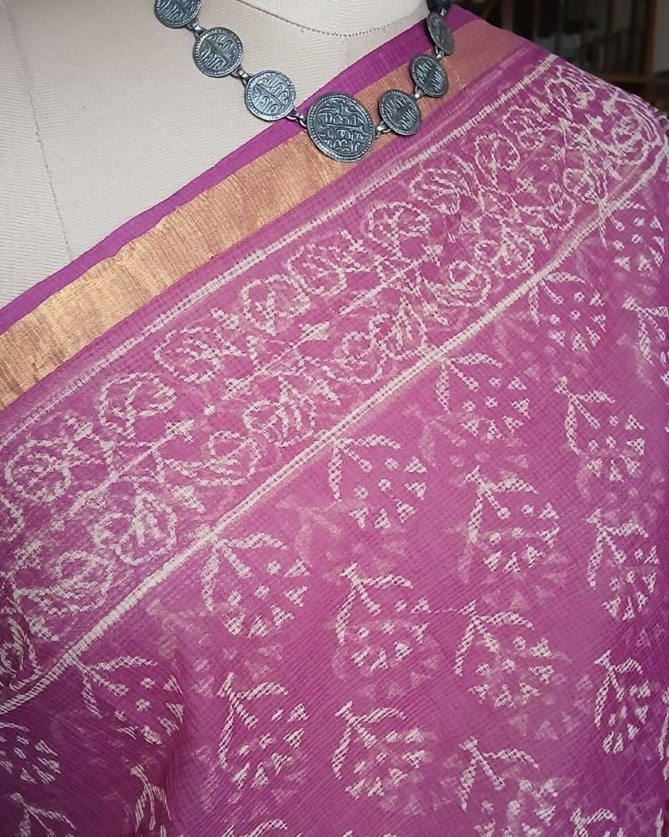 Kota Doria Cotton Saree – (KDCS1052) - Image 4