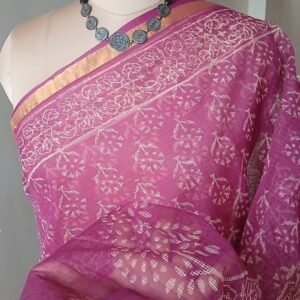 Kota Doria Cotton Saree – (KDCS1052)